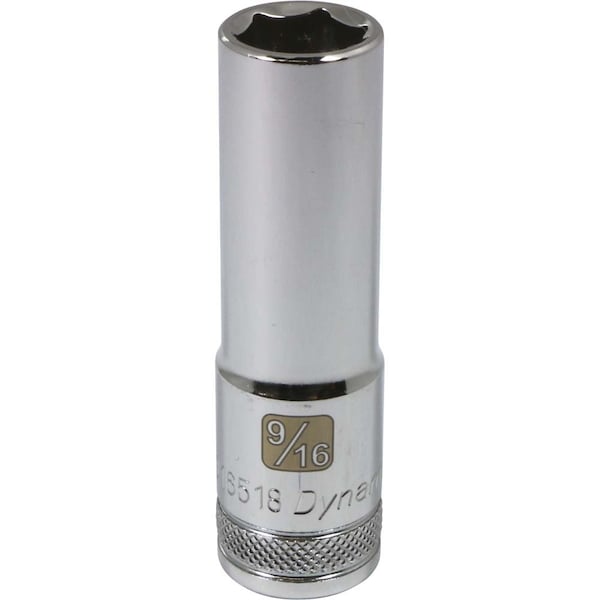 1/2" Drive, 9/16" SAE Socket, 6 Points